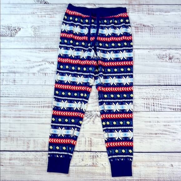 Hanna Andersson Other - Hanna Andersson Snowflake Colorful Patterned Joggers size Medium